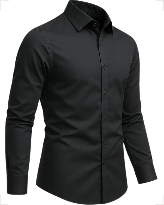 Men’s Luxury Slim Fit Dress Shirt – Premium Affluere Fabric